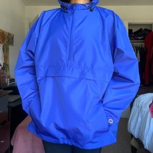 Champion Windbreaker Size XL Mens Blue